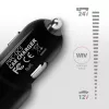 Carregador para dispositivos móveis telemóvel, smartphone, tablet, universal Axagon PWC-QC5 preto isqueiro carregamento rápido automóvel