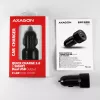 Carregador para dispositivos móveis telemóvel, smartphone, tablet, universal Axagon PWC-QC5 preto isqueiro carregamento rápido automóvel
