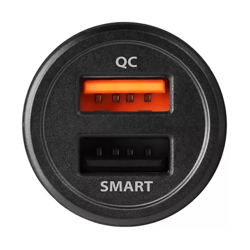 Carregador para dispositivos móveis telemóvel, smartphone, tablet, universal Axagon PWC-QC5 preto isqueiro carregamento rápido automóvel