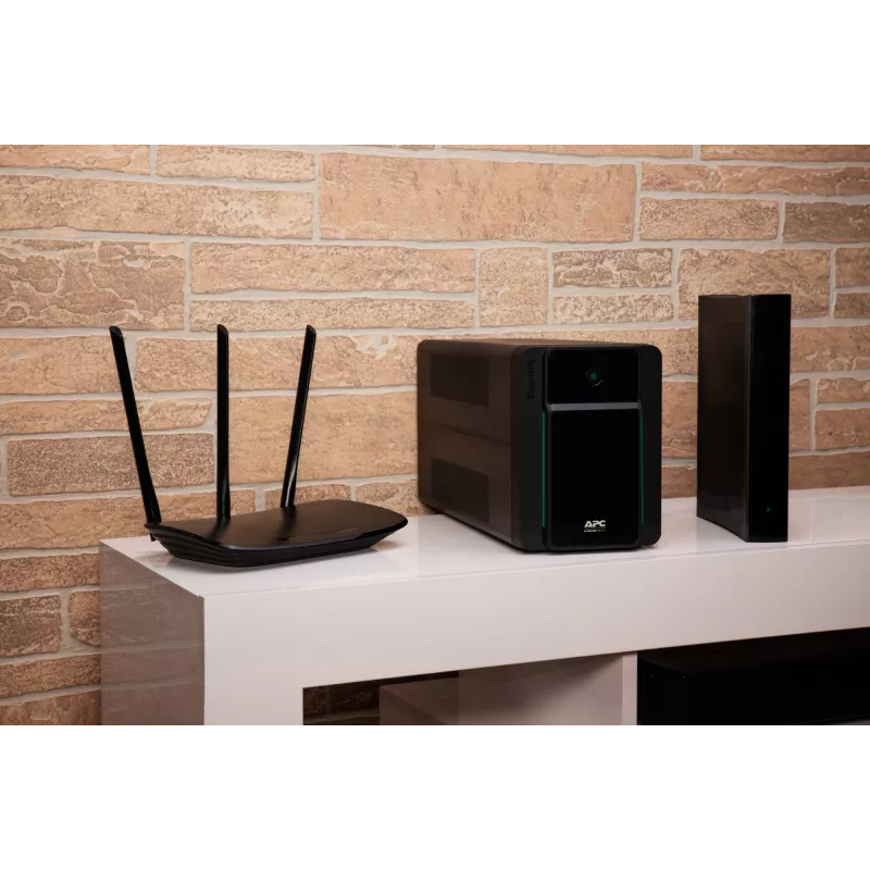 Fonte de alimentação ininterrupta (UPS) APC Easy UPS Line-Interactive 1,2 kVA 650 W 6 saídas AC