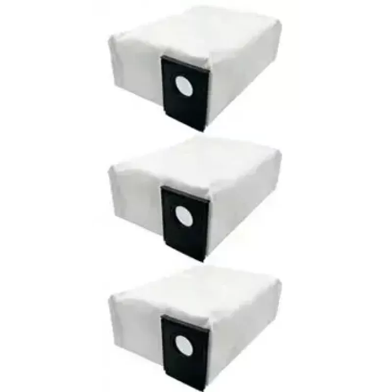 Sacos de pó para aspirador Midea V15 substituição — conjunto com 3 sacos descartáveis