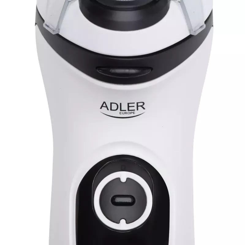 Máquina de barbear para homem Adler AD 2910w autonomia até 60 min. branco