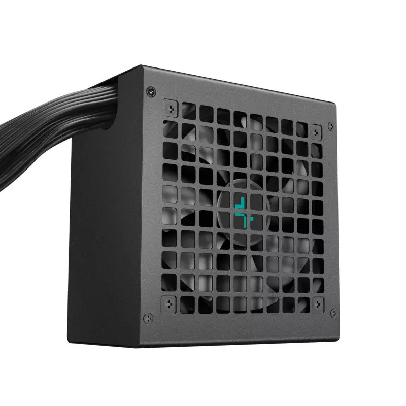 Fonte de alimentação DeepCool PL550D 550W ATX 3.0 80 PLUS Bronze, ventoinha 120mm, não modular, 6 SATA, 3x 6+2 PCIe