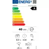 Máquina de lavar roupa Gorenje WPNEI82A1SWIFI de carregamento frontal 8 kg 1200 rpm branca