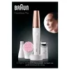 Depiladora facial Braun 81636295, branco/bronze