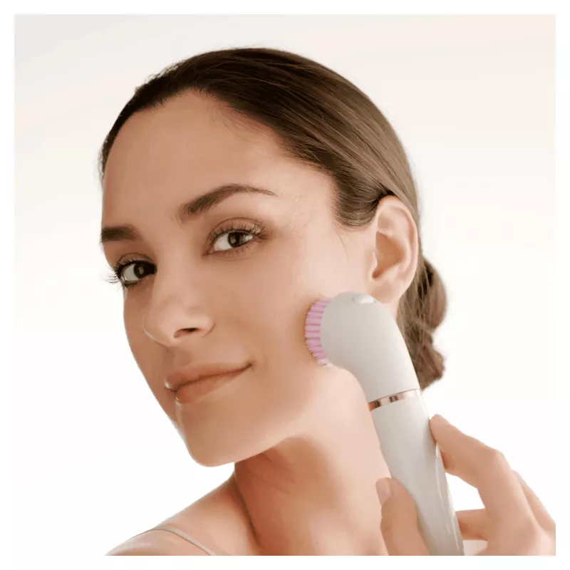 Depiladora facial Braun 81636295, branco/bronze