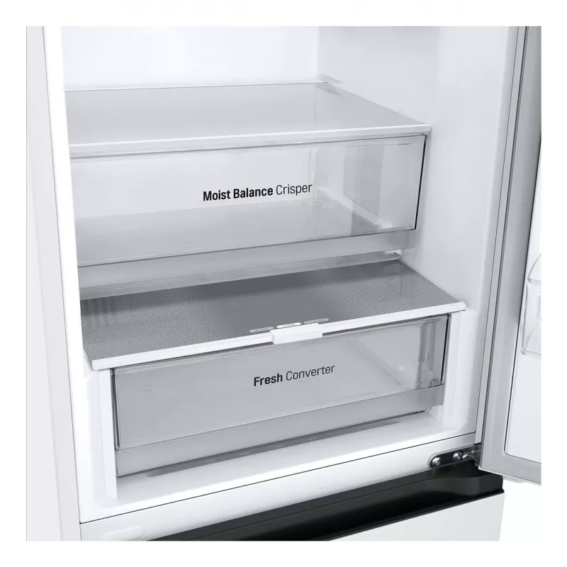 Combinado de frigorífico e congelador LG GBV3100ESW independente 344 L branco