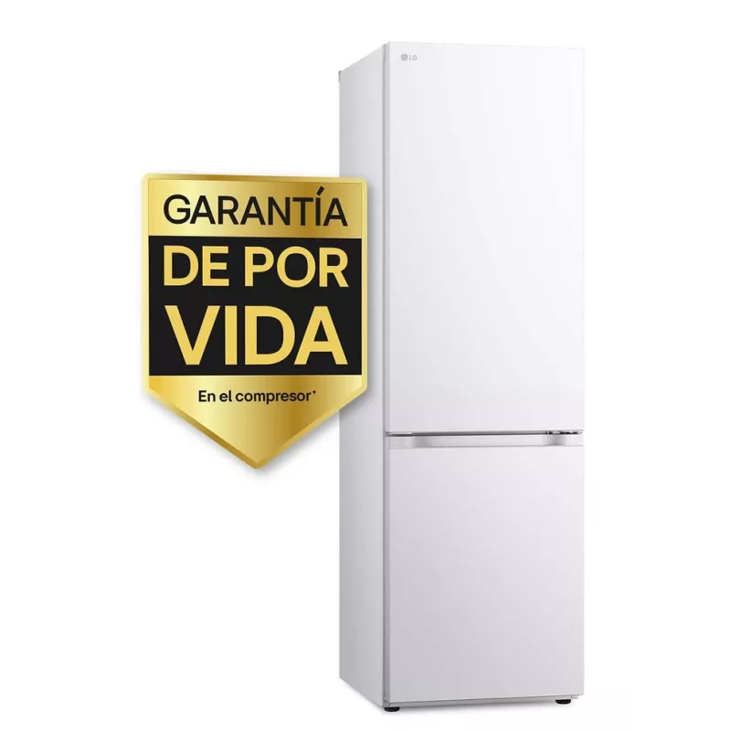 Combinado de frigorífico e congelador LG GBV3100ESW independente 344 L branco