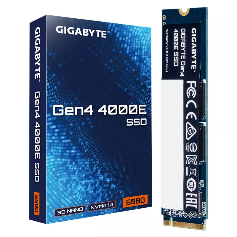 Disco SSD GIGABYTE 500 GB M.2 PCI Express 4.0 NVMe Gen4 4000E