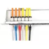 DIGITUS DN-91411-G patch panel modular, 24 portas, blindado, galvanizado, montagem em rack de 19 polegadas 1U, vazio, preto