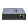 Testador de cabos DIGITUS - testador unilateral testador PoE com mala