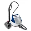 Limpa a vapor cilíndrico Polti Pro 100 Eco Power 1900 W preto, azul, branco