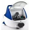 Limpa a vapor cilíndrico Polti Pro 100 Eco Power 1900 W preto, azul, branco