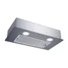 Placa de encastre Candy CBG52SX prateada 168 m³/h