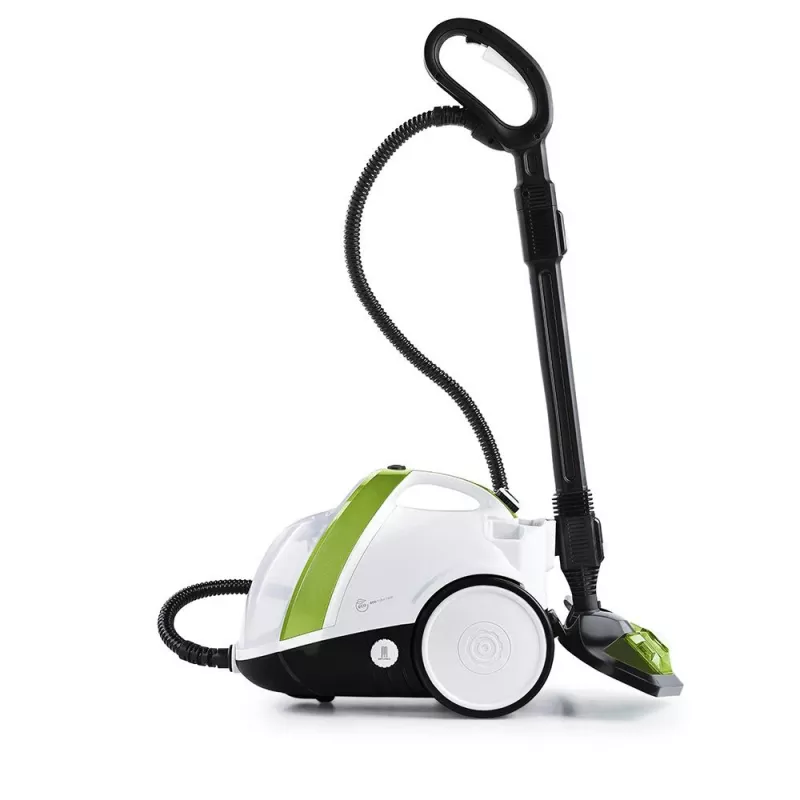Limpa a vapor cilíndrico Polti Vaporetto Smart 110 Eco 1500 W preto, verde, branco