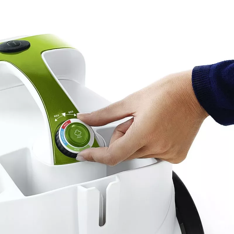 Limpa a vapor cilíndrico Polti Vaporetto Smart 110 Eco 1500 W preto, verde, branco