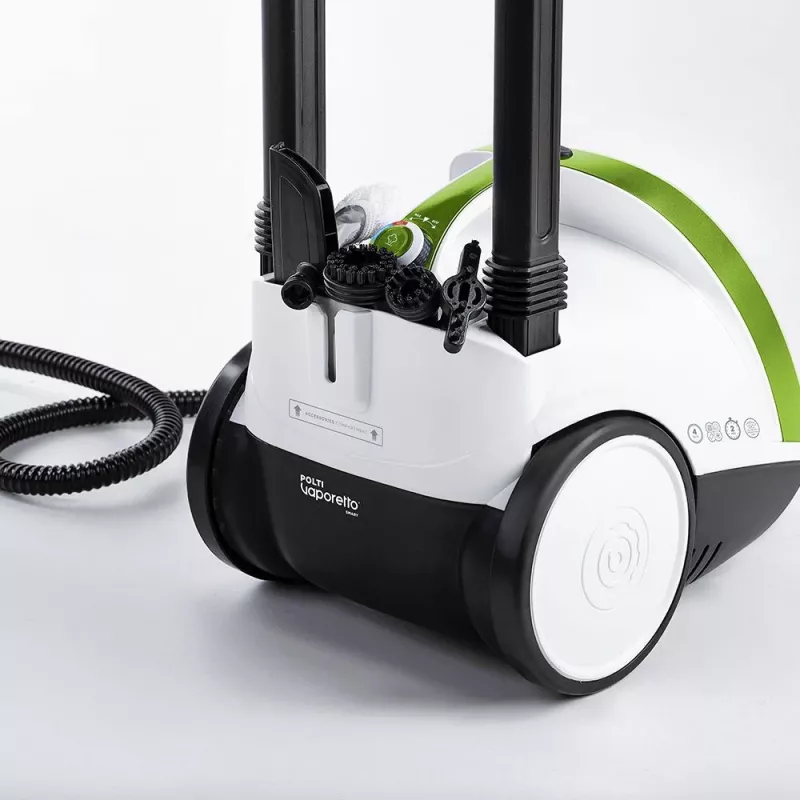 Limpa a vapor cilíndrico Polti Vaporetto Smart 110 Eco 1500 W preto, verde, branco