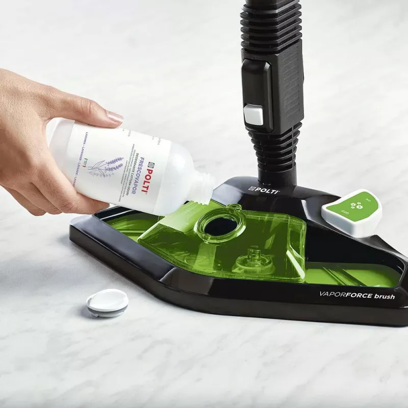 Limpa a vapor cilíndrico Polti Vaporetto Smart 110 Eco 1500 W preto, verde, branco