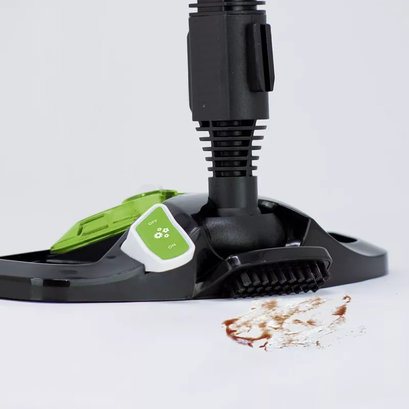 Limpa a vapor cilíndrico Polti Vaporetto Smart 110 Eco 1500 W preto, verde, branco