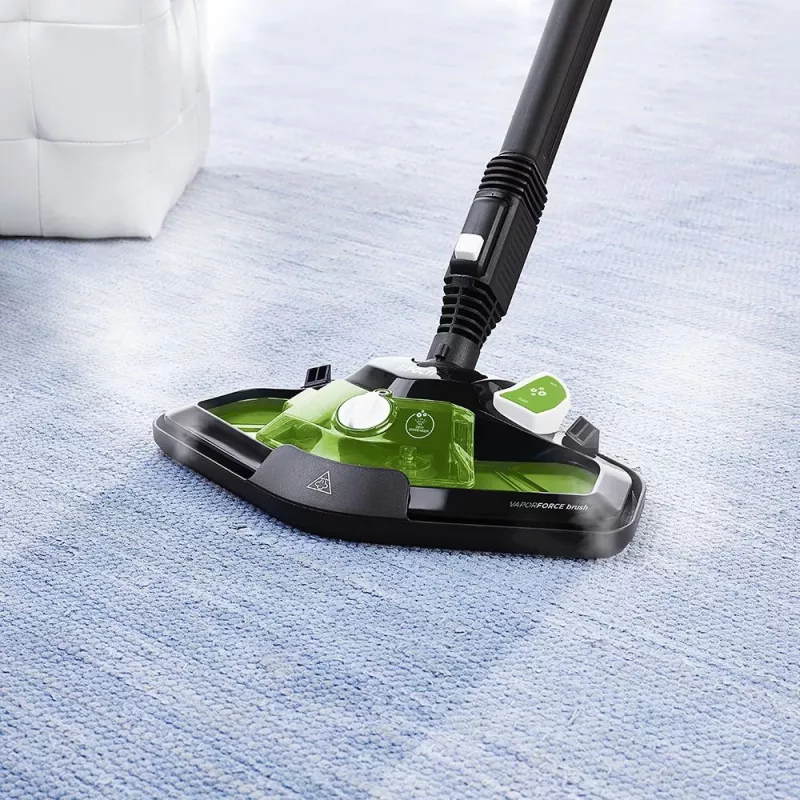 Limpa a vapor cilíndrico Polti Vaporetto Smart 110 Eco 1500 W preto, verde, branco
