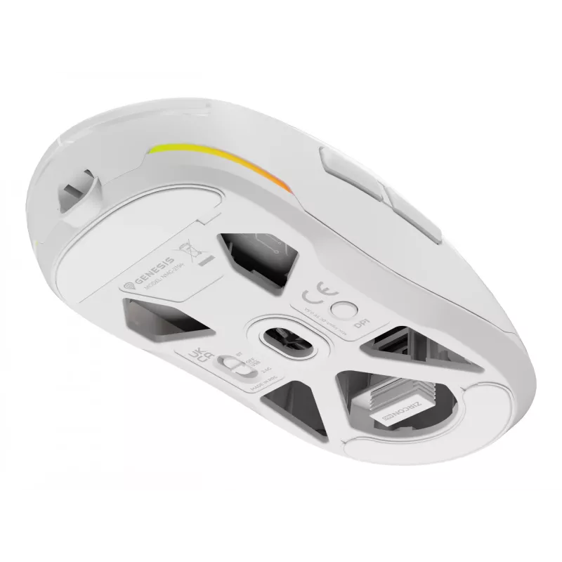 Rato GENESIS NMG-2194 Gaming ambidestro Bluetooth + USB Type-C ótico 26000 DPI
