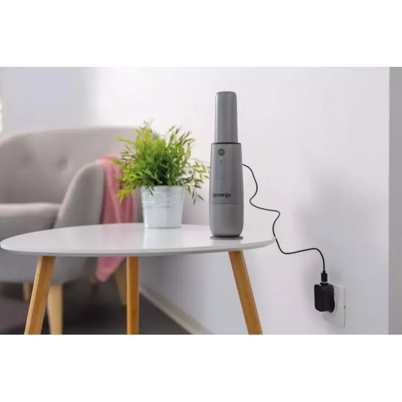Aspirador de mão Gorenje MVC72HGA cinzento sem saco
