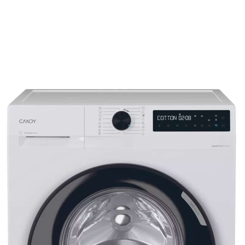 Máquina de lavar roupa Candy BR 49B8-S carga frontal 9 kg 1400 rpm branco