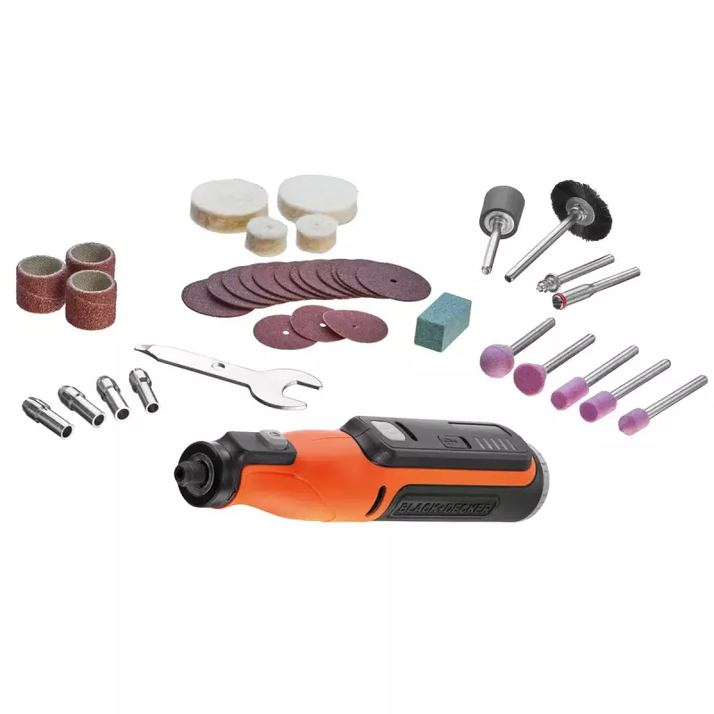 Gravador elétrico Black & Decker BCRT8I-XJ – gravador de precisão manual, design leve