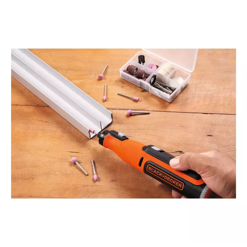 Gravador elétrico Black & Decker BCRT8I-XJ – gravador de precisão manual, design leve