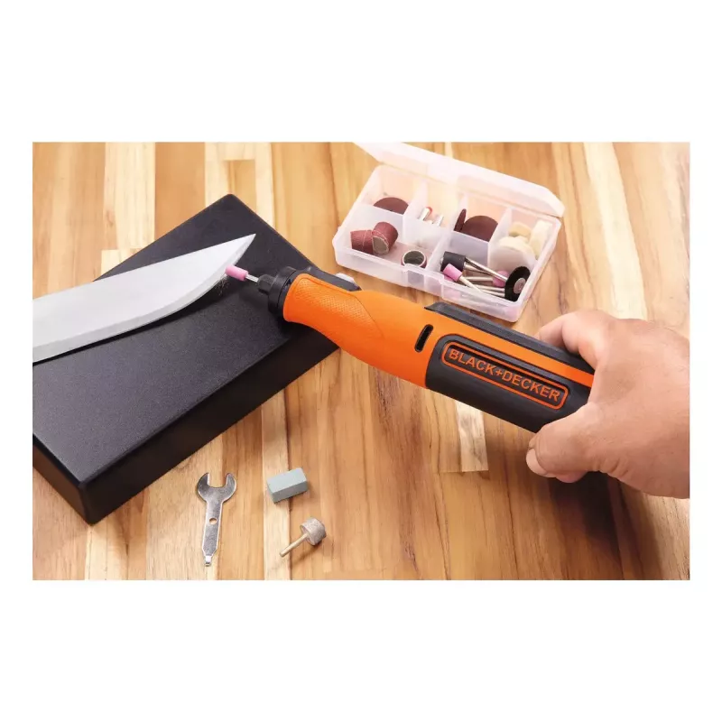 Gravador elétrico Black & Decker BCRT8I-XJ – gravador de precisão manual, design leve