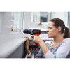 Aparafusadora com bateria Black & Decker BCD001C1, 18 V, Li‑Ion 1,5 Ah, laranja/preto