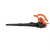 Soprador de mão Black & Decker BEBLV260 2600 W, velocidade do ar 315 km/h, saco de recolha 40 L, 4,8 kg
