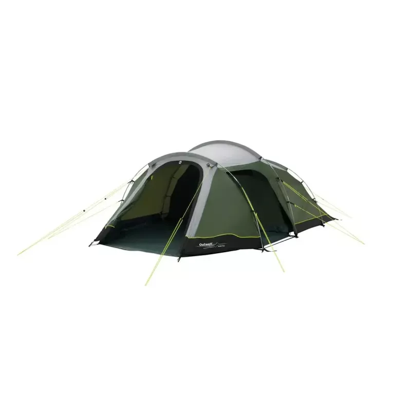 Tenda Outwell Earth 4 Plus — Tenda familiar para 4 pessoas, verde, modelo 111485