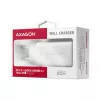 Axagon ACU-DPQ65W PD3.0 & QC4+ Carregador de parede 3 SAÍDAS 65W