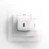 Carregador de parede Axagon ACU-PD30W 1x QC3.0/AFC/FCP/PD Type-C 30W branco