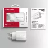 Axagon ACU-QC18W QC3.0 Carregador de parede 1xSAÍDA 18W