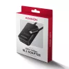 Axagon ADM2-CM Adaptador USB-C M.2 NVMe SATA 10Gbps preto