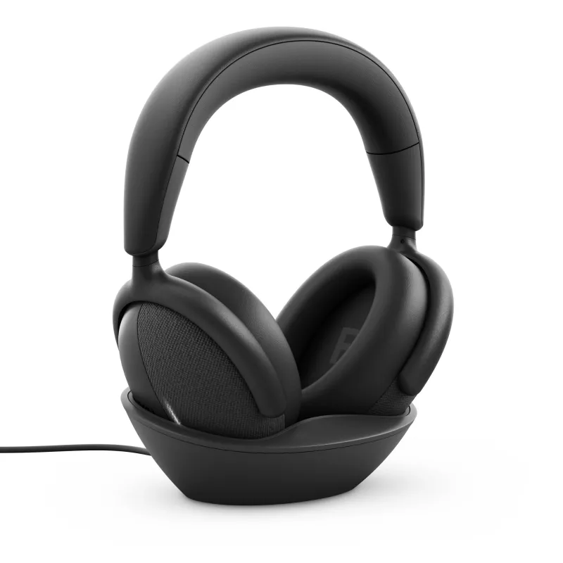 DELL Pro Premium Wireless ANC Headset - WL7024, com fios e sem fios, chamadas/música, 20 - 20000 Hz, 297 g, headset, preto
