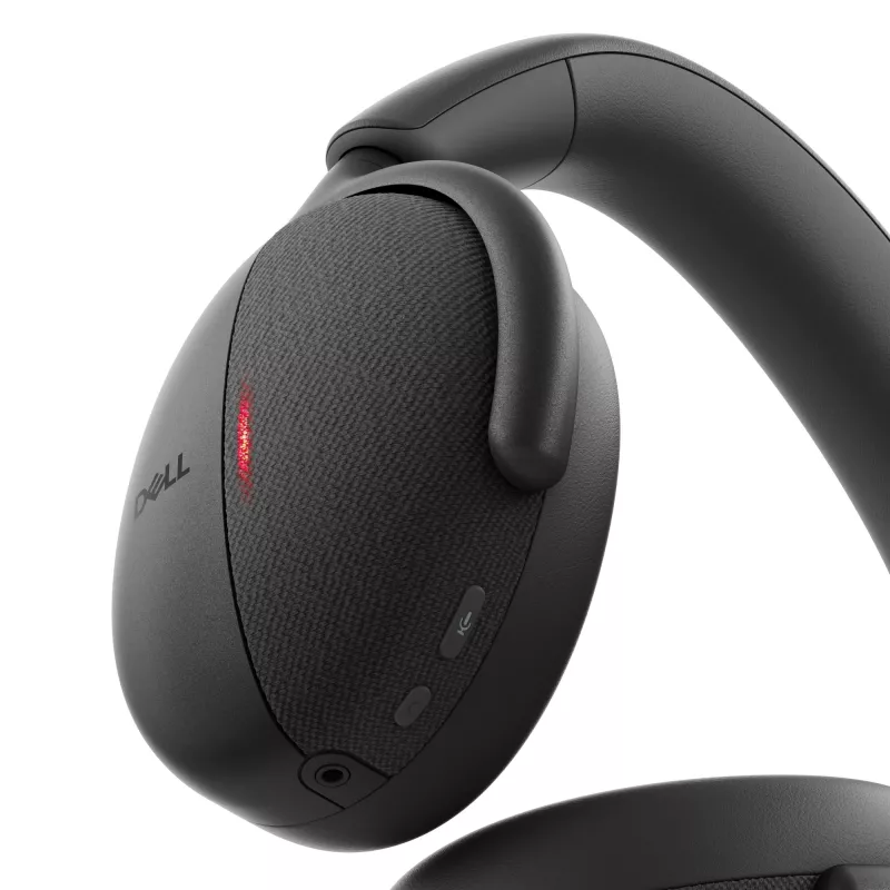 DELL Pro Premium Wireless ANC Headset - WL7024, com fios e sem fios, chamadas/música, 20 - 20000 Hz, 297 g, headset, preto