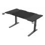 Secretária de computador reta GENESIS NDS-2249 preto MDF 140x75cm