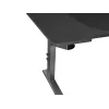 Secretária de computador reta GENESIS NDS-2249 preto MDF 140x75cm