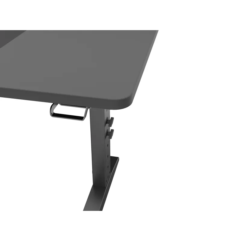 Secretária de computador reta GENESIS NDS-2249 preto MDF 140x75cm