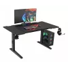 Secretária de computador reta GENESIS NDS-2249 preto MDF 140x75cm