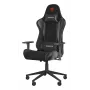 Cadeira gaming GENESIS Nitro 440 G2, assento acolchoado, tecido/couro sintético, cinzento/preto, máx. 120 kg, encosto e apoios de braços 1D ajustáveis