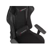 Cadeira gaming GENESIS Nitro 440 G2, assento acolchoado, tecido/couro sintético, cinzento/preto, máx. 120 kg, encosto e apoios de braços 1D ajustáveis