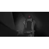 Cadeira gaming GENESIS Nitro 440 G2, assento acolchoado, tecido/couro sintético, cinzento/preto, máx. 120 kg, encosto e apoios de braços 1D ajustáveis