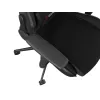 Cadeira gaming GENESIS Nitro 440 G2, assento acolchoado, tecido/couro sintético, cinzento/preto, máx. 120 kg, encosto e apoios de braços 1D ajustáveis