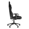 Cadeira gaming GENESIS Nitro 440 G2, assento acolchoado, tecido/couro sintético, cinzento/preto, máx. 120 kg, encosto e apoios de braços 1D ajustáveis