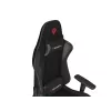 Cadeira gaming GENESIS Nitro 440 G2, assento acolchoado, tecido/couro sintético, cinzento/preto, máx. 120 kg, encosto e apoios de braços 1D ajustáveis