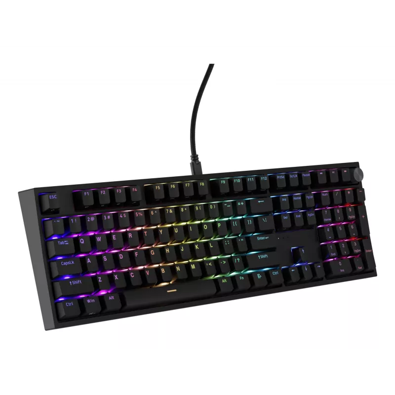 Teclado GENESIS THOR 404 universal USB QWERTY inglês preto